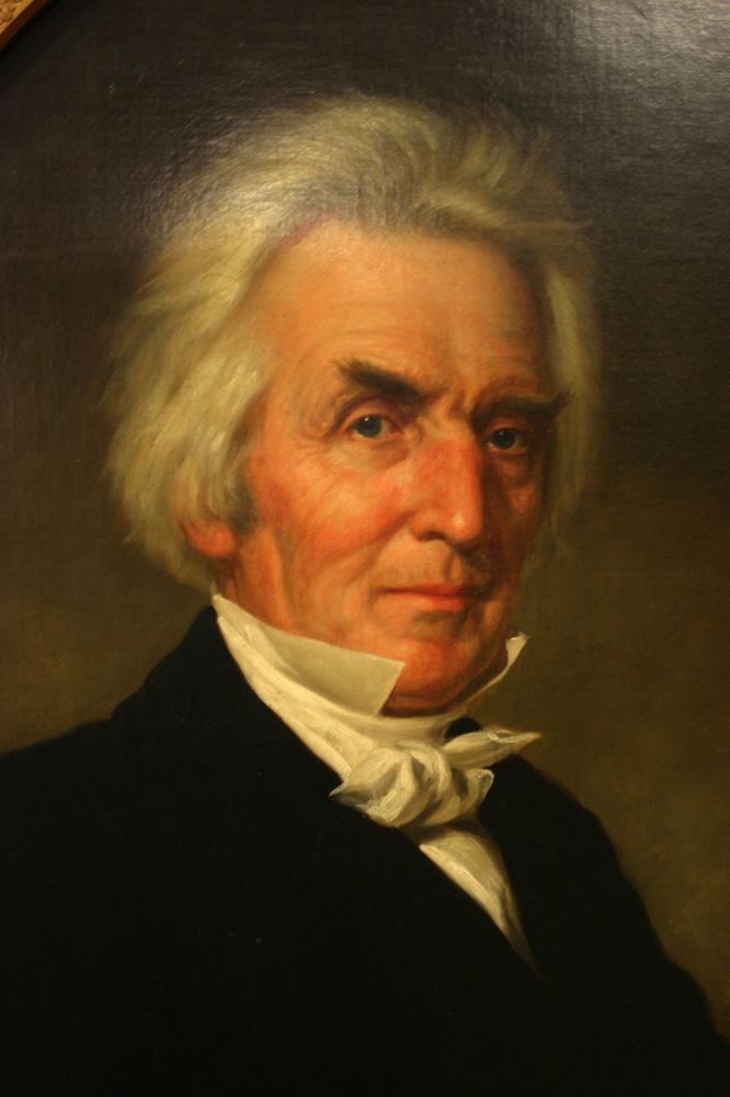 oil on canvas painting of Alexander Campbell