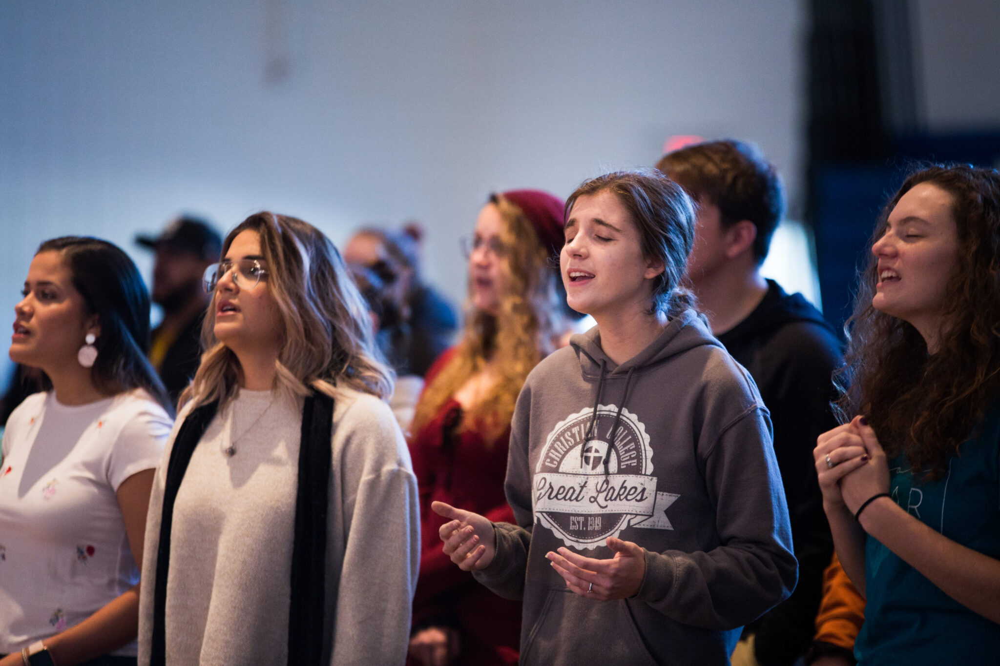 Students experiencing daily life at a Churches of Christ college campus